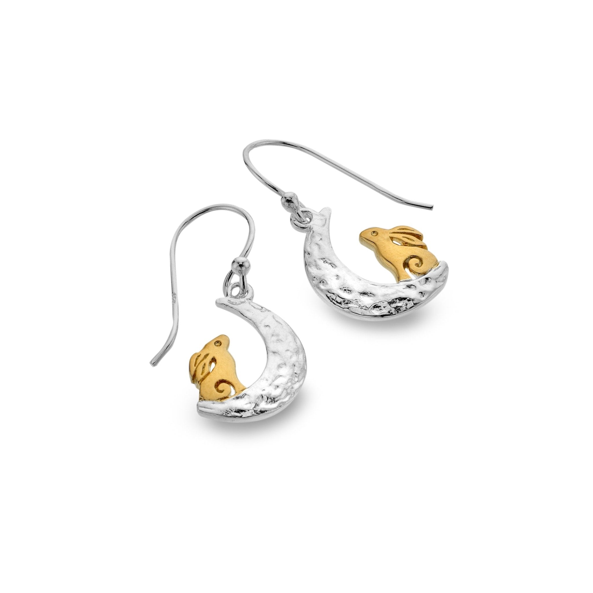 Mystical Hare Moon Earrings